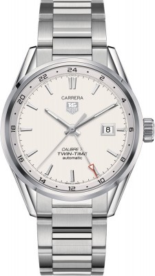 AAA Replica Tag Heuer Carrera Twin Time 41mm Mens Watch war2011.ba0723